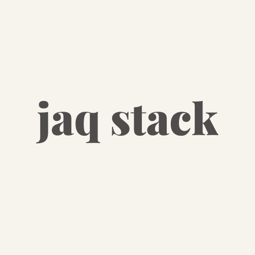 The JAQ Stack - Rapid application development full stack.