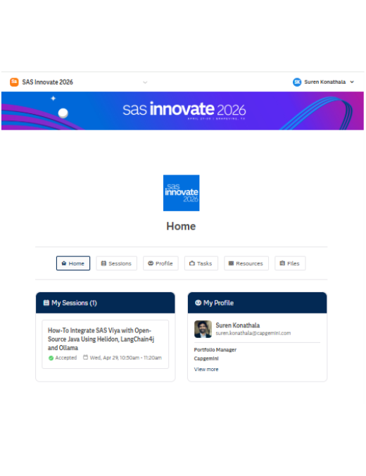 SAS Viya with Java AI - SAS Innovate Apr 2026
